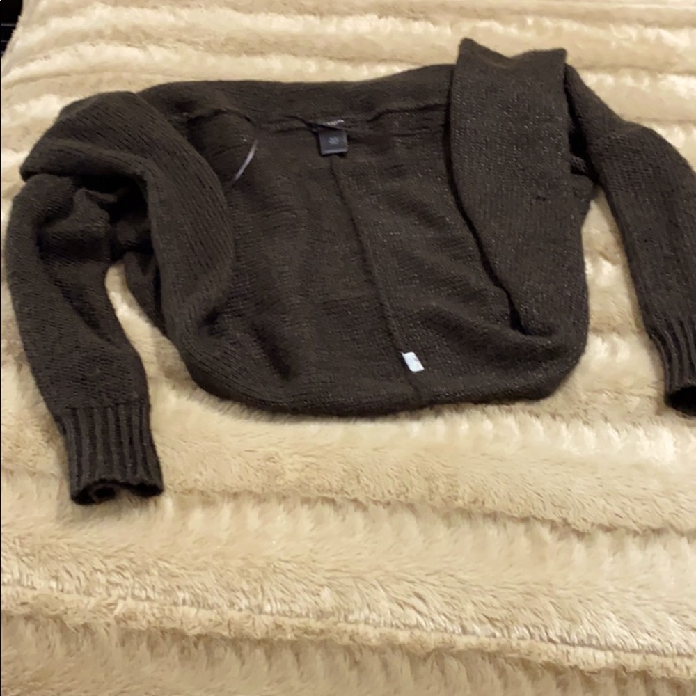 Shawl Collar Open Sweater Cardigan